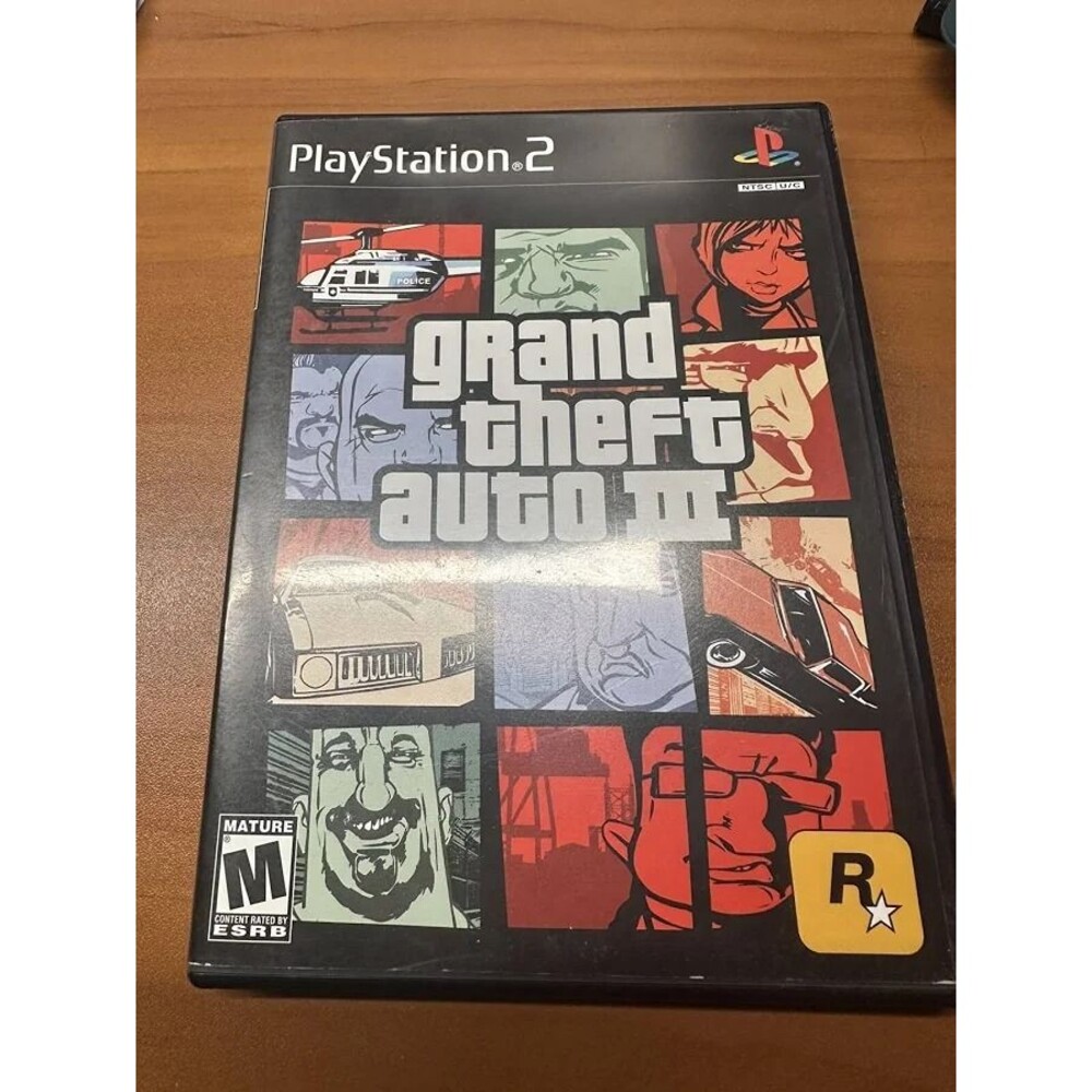 Grand Theft Auto III for PlayStation 2 PS2 GTA 3
